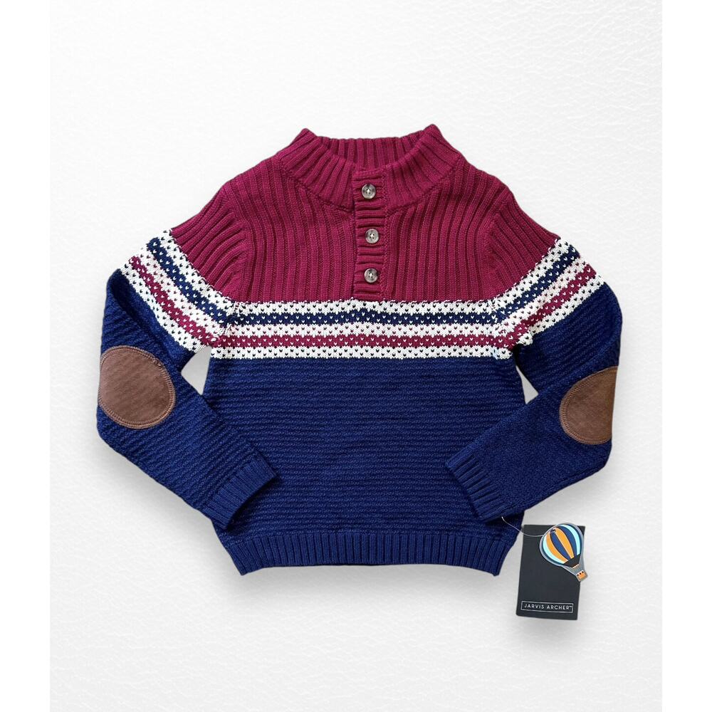 NWT Jarvis Archer Cotton Sweater, Size 3/4* Please read description